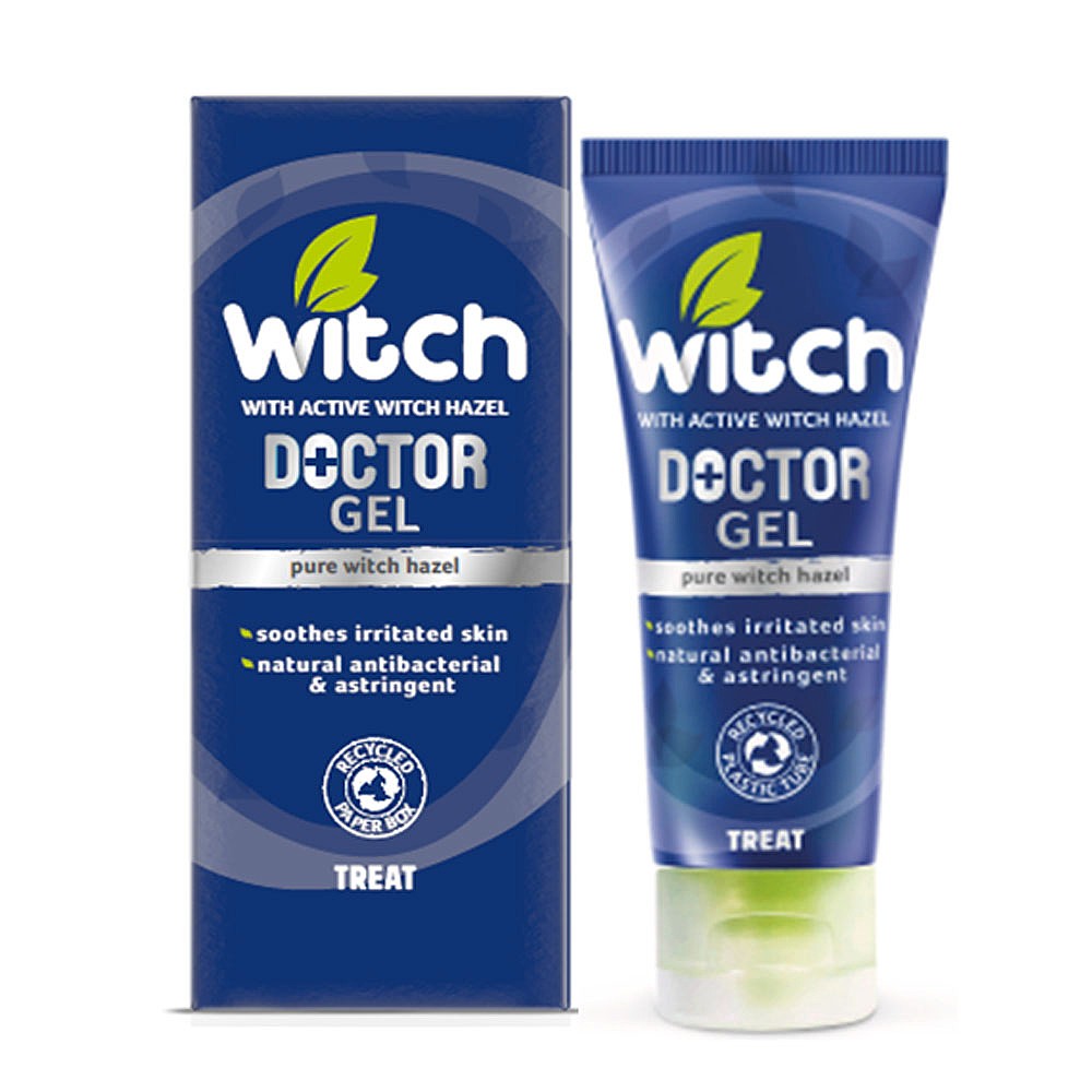 THREE PACKS of Witch Doctor Skin Soothing Gel 35g